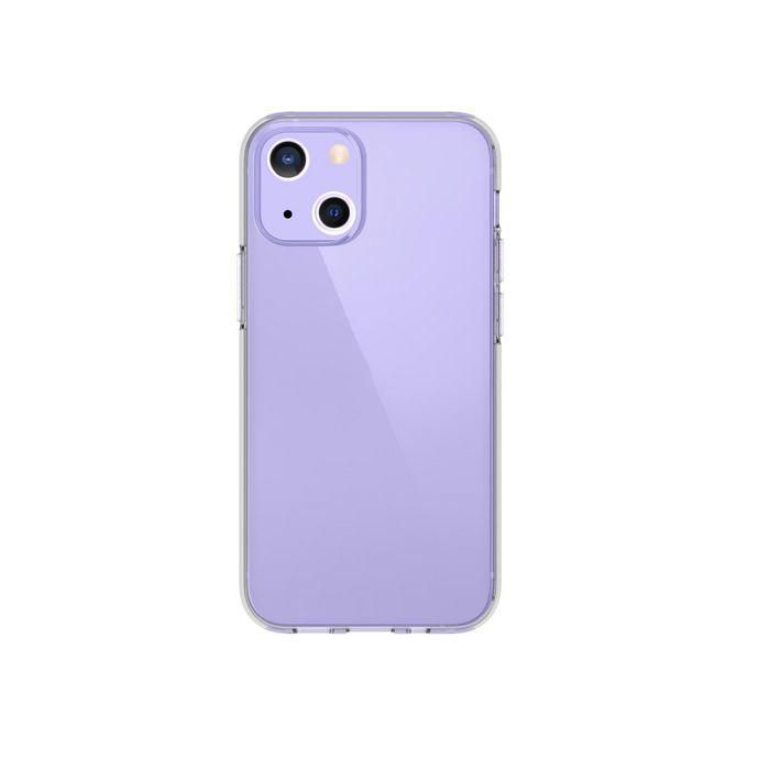eSTUFF Funda TPU Transparente para iPhone 13 mini - Delgada, Ligera y Compatible con Carga Inalámbrica