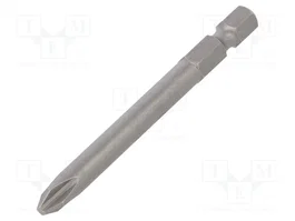 WERA Punta de destornillador Phillips PH2 de 1/4 pulgada, 70 mm