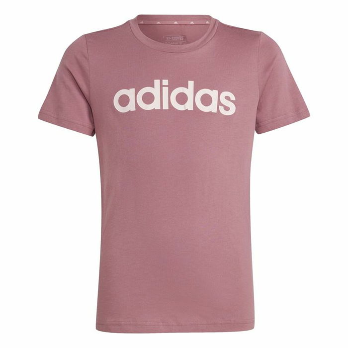 Camiseta de Manga Corta Mujer Adidas Essentials Rosa Camiseta de Manga Corta Mujer Adidas Essentials Rosa
