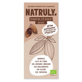 NATRULY Chocolate Negro BIO 85 gr