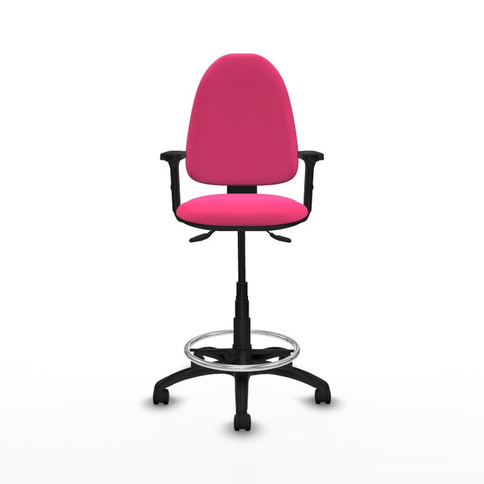 PIQUERAS Y CRESPO Taburete Aýna Rosa con Mecanismo Asincro PIQUERAS Y CRESPO Taburete Aýna Rosa con Mecanismo Asincro
