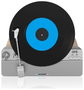Blaupunkt VT100SL Tocadiscos Vertical Plateado