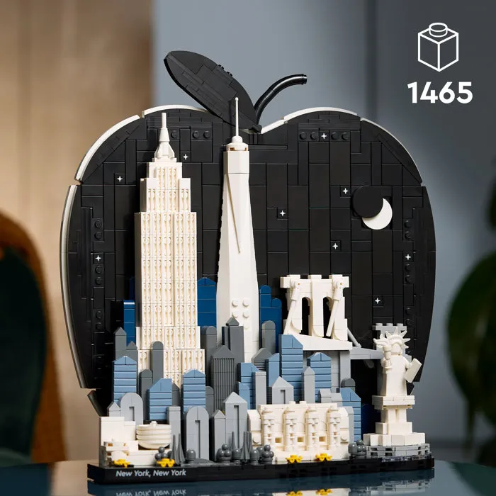 Lego LEGO Architecture 21066 Nueva York, La Gran Manzana - Set de construcción en miniatura para adultos Lego LEGO Architecture 21066 Nueva York, La Gran Manzana - Set de construcción en miniatura para adultos