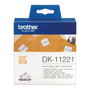 Brother DK-11221 Rollo de Etiquetas Cuadradas 23x23mm, 1000 Unidades