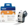 Brother DK-11221 Rollo de Etiquetas Cuadradas 23x23mm, 1000 Unidades