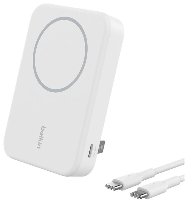 Belkin BoostCharge Pro Magnet BPD008BTWH 10000mAh Qi2 15W Blanco