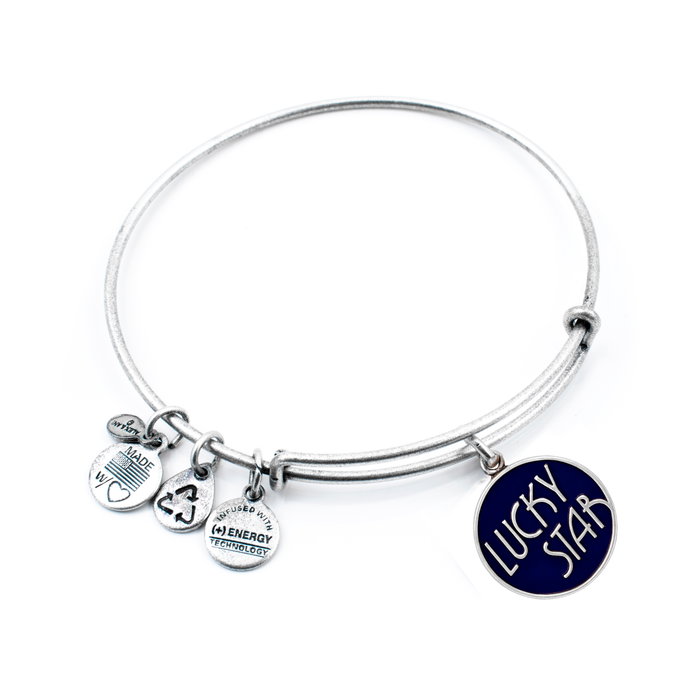 Alex And Ani Pulsera Lucky Star Azul Alex And Ani Pulsera Lucky Star Azul