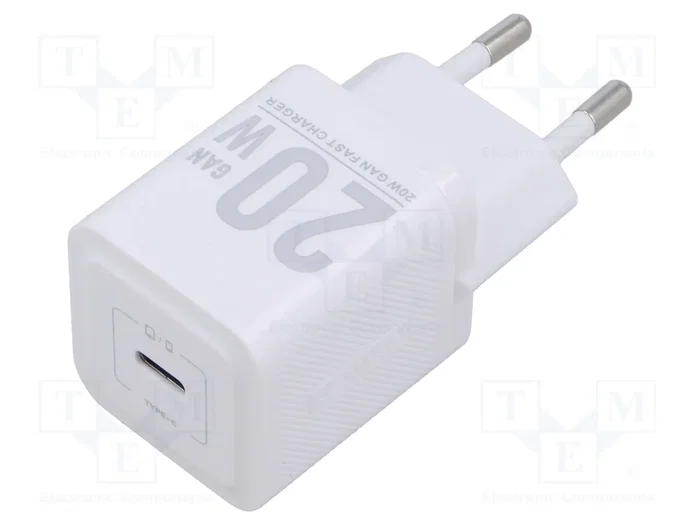 Vention Cargador de pared GaN FEPW0-EU 20W USB-C Blanco Vention Cargador de pared GaN FEPW0-EU 20W USB-C Blanco