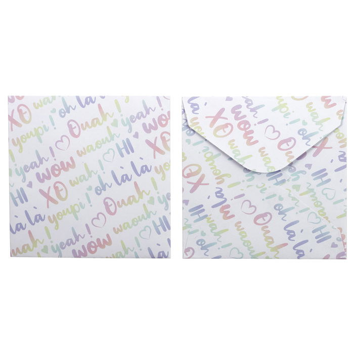 Party Time Juego De 6 Tarjetas De Invitación Rasca Party Time 18x20,5 Cm