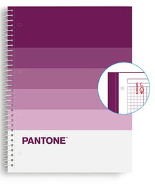 Bloc Escolofi Notebook Pantone Speaks A4 80H Cuadric.5X5 90G Fantasy (Set de 5)