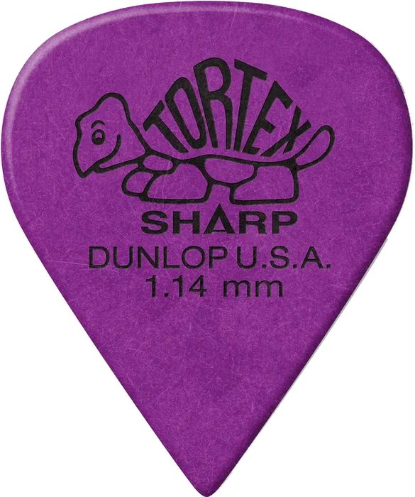 Dunlop Pack 12 Púas Tortex Sharp 1.14mm