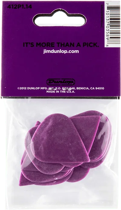 Dunlop Pack 12 Púas Tortex Sharp 1.14mm