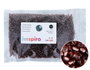Innspiro Rocalla de Vidrio Redonda Plateado Violeta 3,8mm 500g