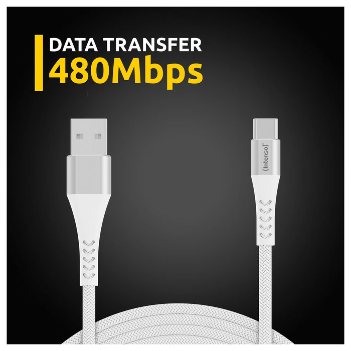Intenso Cable USB-C a USB-A A315C 1,5m Blanco