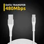 Intenso Cable USB-C a USB-A A315C de 1,5 m, Blanco