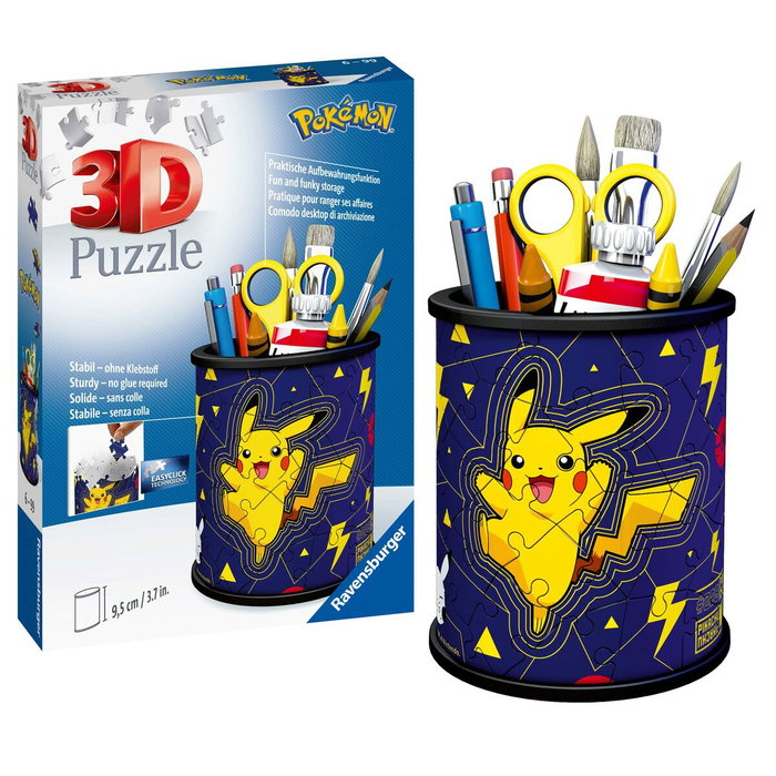 RAVENSBURGER Puzzle 3D Portalápices Pokémon v