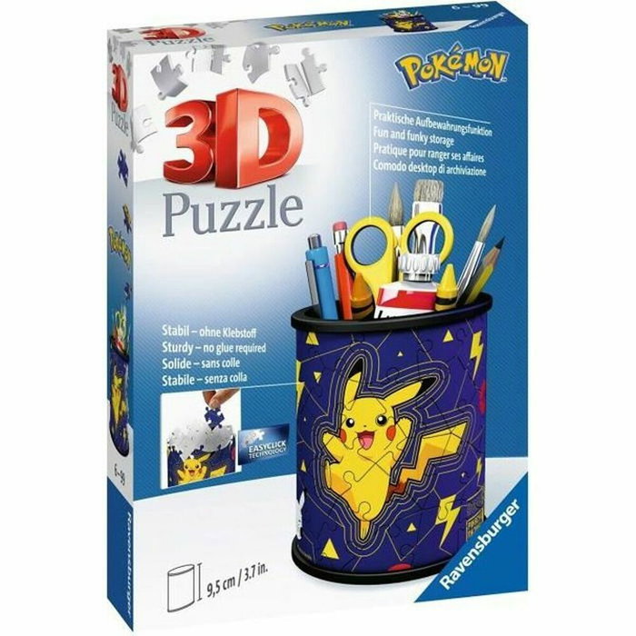 RAVENSBURGER Puzzle 3D Portalápices Pokémon v