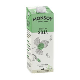 Monsoy Bebida de Soja Bio 1 Litro