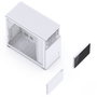 Jonsbo D41 Screen ATX Gehäuse, Cristal Templado - blanco