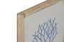 DKD Home Decor Cuadro Cristal Abeto Coral 40x3,5x50 Surt. 6 unidades