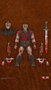 Conan el Bárbaro Figura Ultimates Conan Blood Soaked Pit Fighter 18 cm