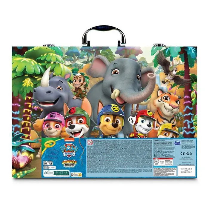 Crayola Estuche para colorear Paw Patrol - Estuche de arte inspirador para mayores de 5 años