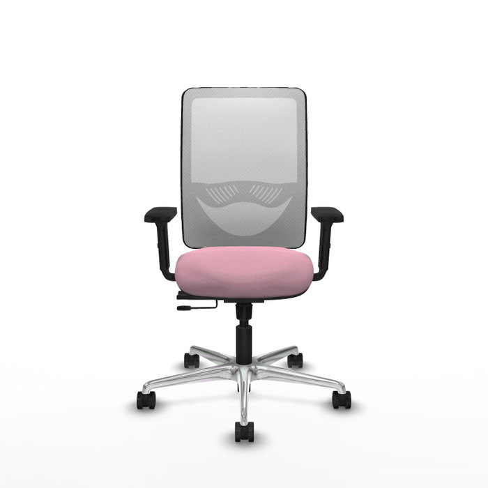 PIQUERAS Y CRESPO Silla de oficina Zulema Rosa y Blanca PIQUERAS Y CRESPO Silla de oficina Zulema Rosa y Blanca