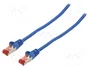 GOOBAY Patch Cord Cat 6 S/FTP Azul 5m