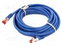 GOOBAY Patch Cord Cat 6 S/FTP Azul 5m