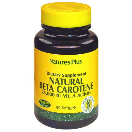 NATURES PLUS Natural Betacaroteno 90 perlas