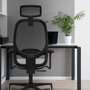 PIQUERAS Y CRESPO Silla de oficina Cilanco Verde oliva y Gris