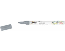 Kreul LACK MARKER Rotulador de tinta brillante plata 1-3mm