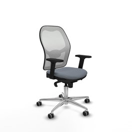 PIQUERAS Y CRESPO Silla de oficina Jorquera Gris y Blanco