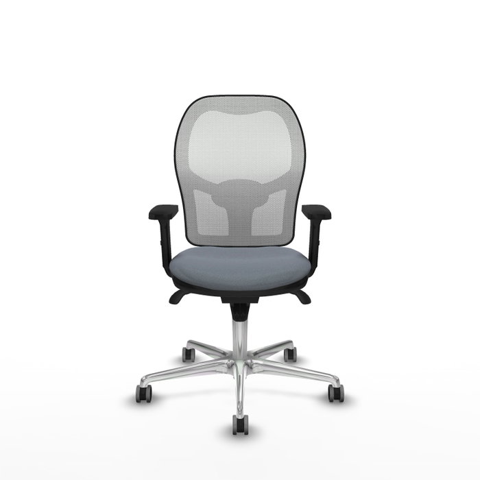 PIQUERAS Y CRESPO Silla de oficina Jorquera Gris y Blanco PIQUERAS Y CRESPO Silla de oficina Jorquera Gris y Blanco