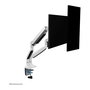 Newstar NEOMOUNTS NM-D750DWHITE Brazo de monitor de escritorio con resorte de gas, 10-32", 9 kg, 100x100 mm, color Blanco