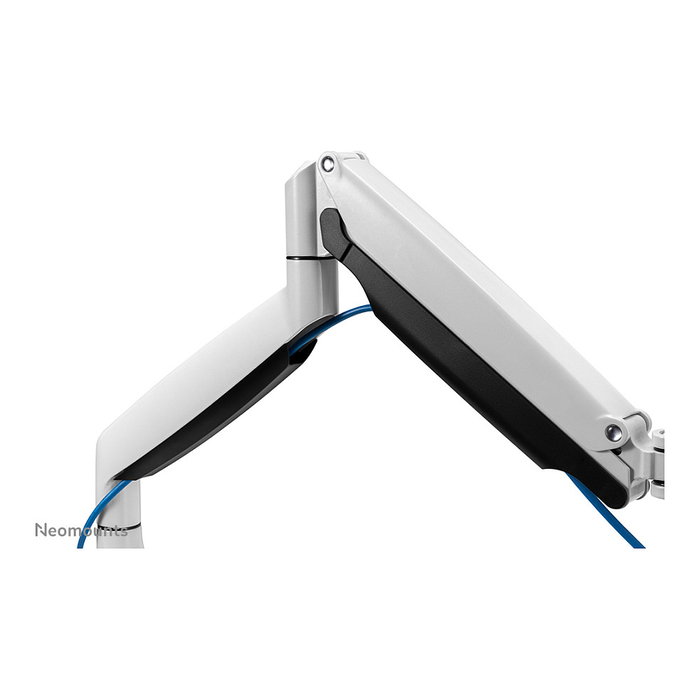 Newstar NEOMOUNTS NM-D750DWHITE Brazo de monitor de escritorio con resorte de gas, 10-32", 9 kg, 100x100 mm, color Blanco