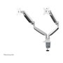 Newstar NEOMOUNTS NM-D750DWHITE Brazo de monitor de escritorio con resorte de gas, 10-32", 9 kg, 100x100 mm, color Blanco