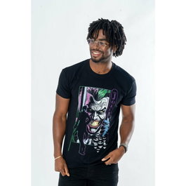 DC Comics Camiseta The Joker Jail Talla S