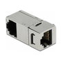 DeLOCK Módulo Keystone RJ45 hembra a RJ45 hembra Cat.6A 90° gris