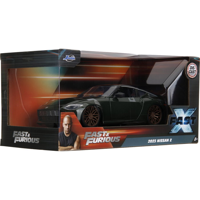 Jada Nissan Z 2023 Fast & Furious 1:24 Verde Oscuro