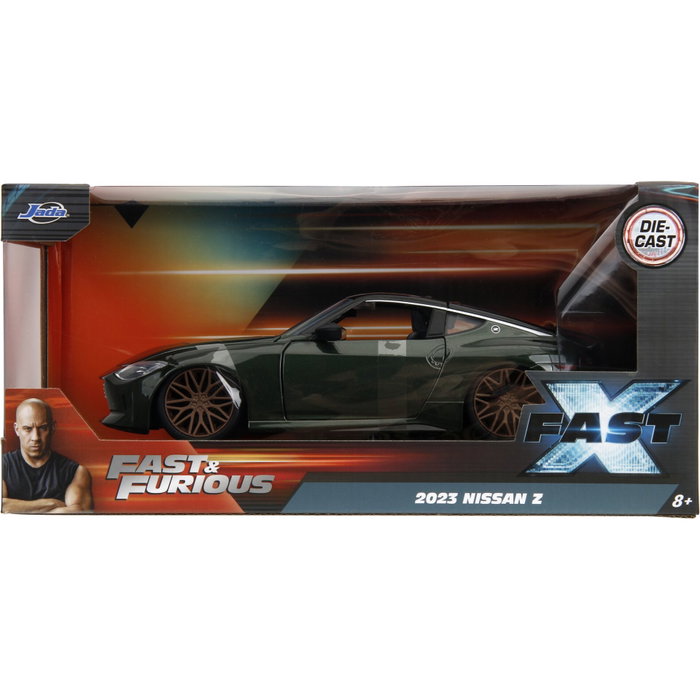 Jada Nissan Z 2023 Fast & Furious 1:24 Verde Oscuro