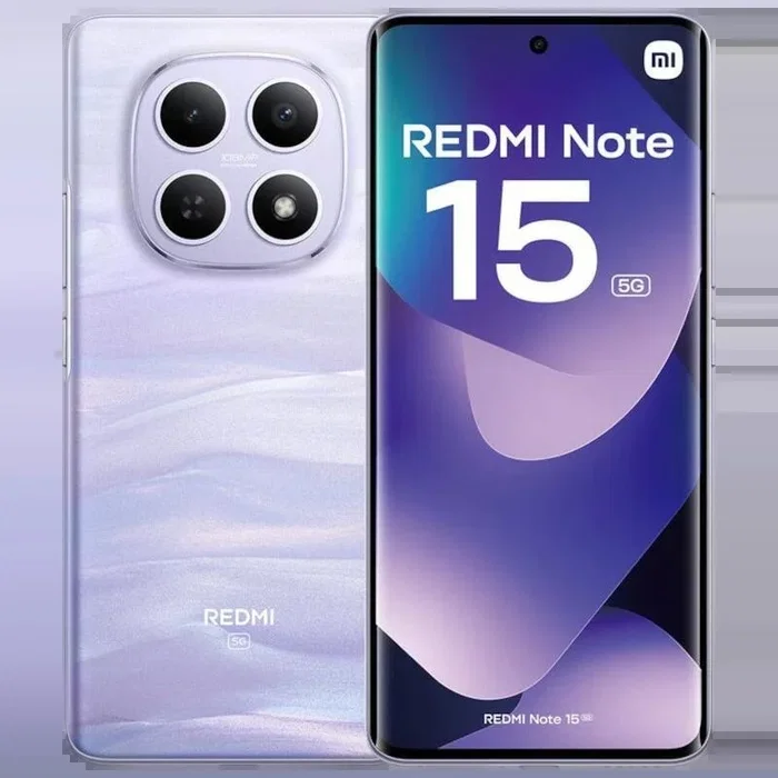 Xiaomi Redmi Note 15 5G 8GB/512GB 6.77'' Púrpura Neblina Xiaomi Redmi Note 15 5G 8GB/512GB 6.77'' Púrpura Neblina