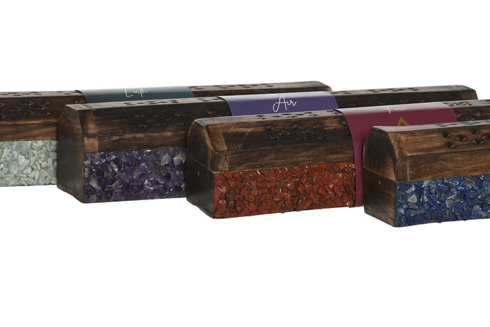 DKD Home Decor Set de 10 Varillas de Incienso Mango Surtido