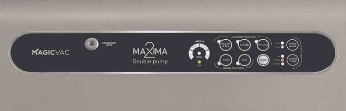 Magic Vac MAXIMA-2 Máquina de Envasado al Vacío Doméstica para Alargar la Vida de los Alimentos