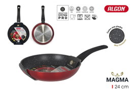 Algon Sartén de Aluminio Forjado 24 cm Magma Compatible con Inducción