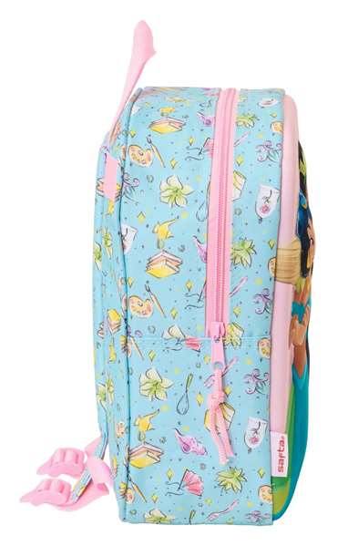 Safta Mochila Guardería 3D Princesas Disney 3D 22x27x10 cm