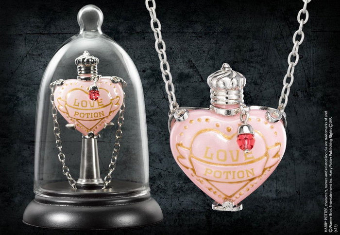 Harry Potter Colgante con Collar y Expositor Love Potion Harry Potter Colgante con Collar y Expositor Love Potion