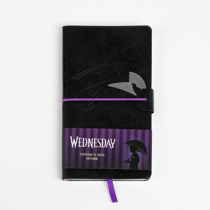 Cerdá Cuaderno Premium Wednesday 12.0 X 19.6 X 1.0 Cm Negro