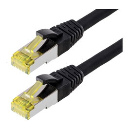 Helos Cable de red Patchkabel Cat.6a GHMT AWG 26/7 Negro 20m