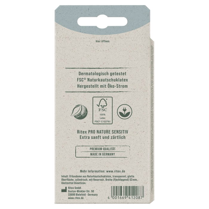 Preservativos Ritex Sensitiv Preservativos Ritex Sensitiv